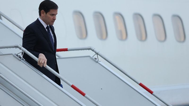En medio de la tensión en el Caribe, Marco Rubio visita México
