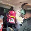 Realiza SSPE traslado en helicóptero de paciente con traumatismo craneoencefálico