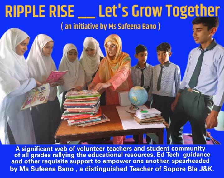 RIPPLE RISE__ An Innitiative Spearheaded by Sufeena Bano