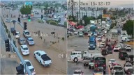 Se Inundan Avenidas en La Paz, BCS; Autoridades Alertaron por Oleaje Elevado