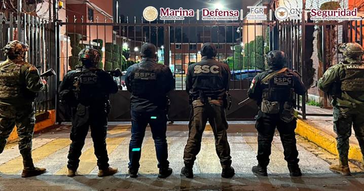 México ‘va recio’ contra la extorsión: Captura a presuntos narcos de Jalisco, CDMX y Morelos