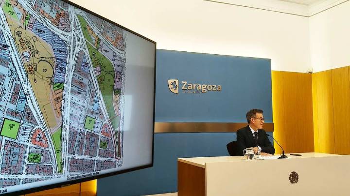 Zaragoza reordena El Portillo: hasta 290 metros cuadrados más de parque y un nuevo espacio peatonal