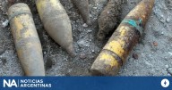 Córdoba: remodelaba su casa y encontró cinco artefactos explosivos enterrados