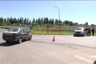 Choque en ingreso a Paraná por Ruta 12: dos heridos e importantes daños materiales