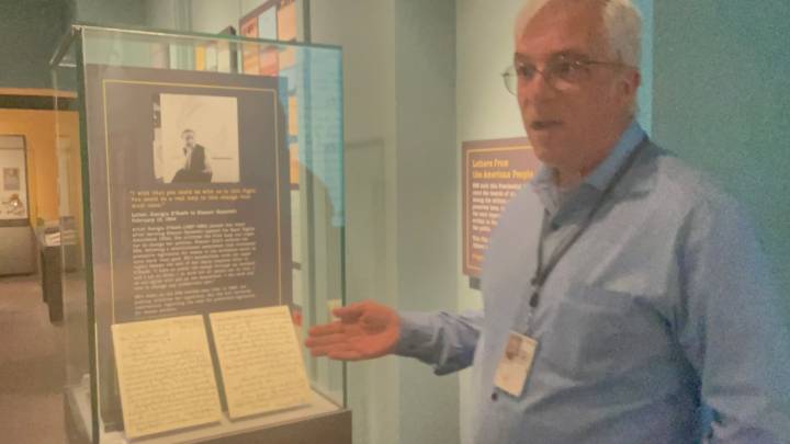 Photos: Franklin D. Roosevelt Library and Museum exhibit