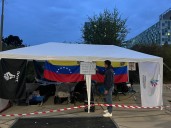 Venezolanos frente a la CPI cumplieron nueve días en huelga de hambre para exigir justicia