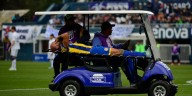 Carlos Quintana sufrió una fractura de tobillo durante la victoria de Rosario Central ante Gimnasia en La Plata