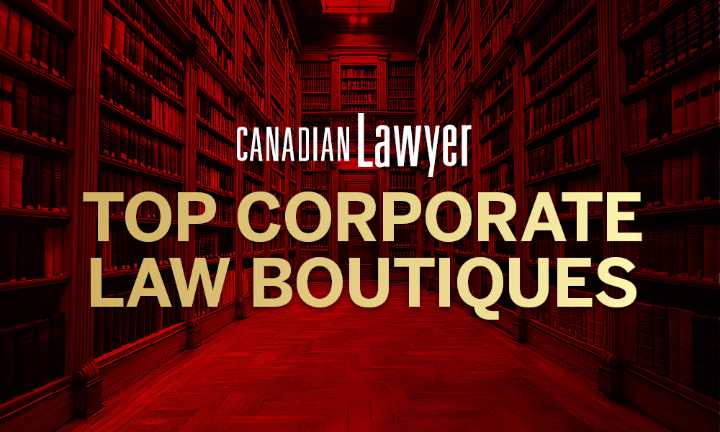 Vote for Canada's Top Corporate Law Boutiques 2026