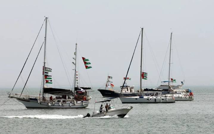 Flotilla Sumud reporta un nuevo ataque con dron