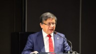 Contundente discurso del presidente de la Corte Constitucional, Jorge Enrique Ibáñez: “Utilizan la democracia para llegar al poder y luego la destruyen por dentro”