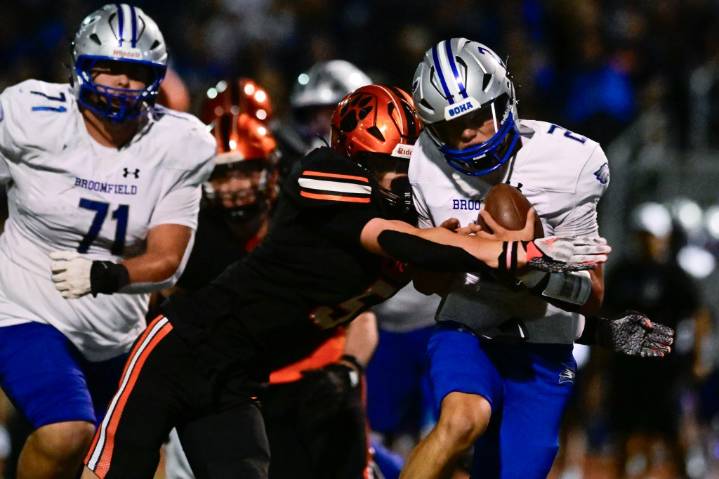 Photos: Erie Tigers Vs. Broomfield Eagles Football 9/26/25