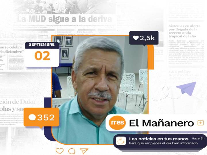 El Mañanero del 2 de septiembre: Denuncian “desaparición forzada” de exalcalde de Barinas