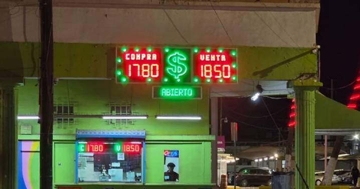 Se cotiza dólar en 18.40 pesos en Mexicali