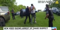 New video shows arrest of chase suspect who allegedly drove wrong way on I