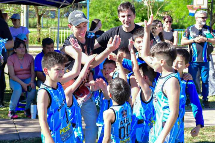 Exitoso primer Encuentro Municipal de Mini Básquet en Sáenz Peña