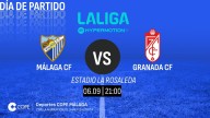 Horario y dónde ver y escuchar el Málaga-Granada de esta noche