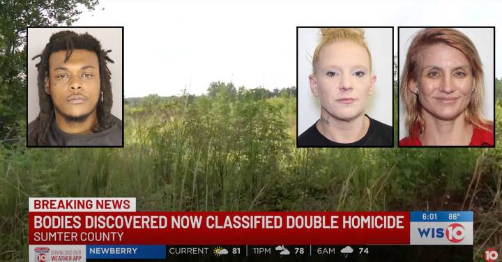 Man arrested after two women found murdered and dumped in rural clearing, police say