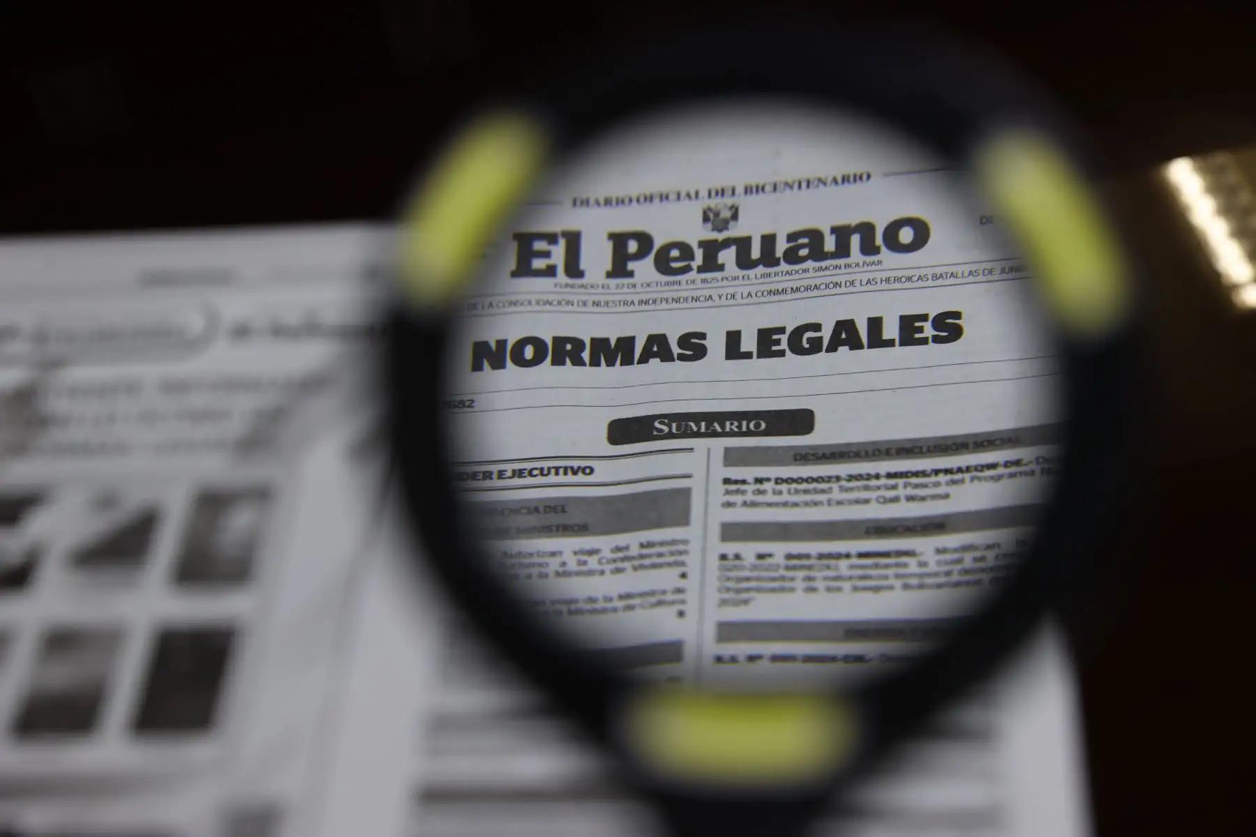 Estas son las normas legales más importantes del lunes 22 de setiembre del 2025
