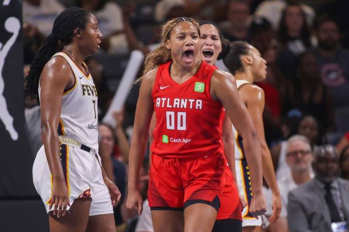 Dream F Naz Hillmon wins Sixth Player of the Year award