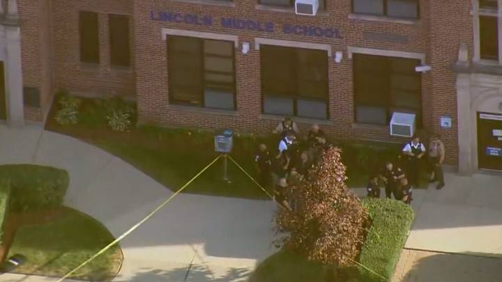 Police activity reported outside Berwyn middle school