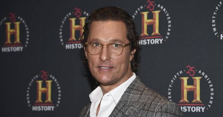 Matthew McConaughey's mom is kind of talkative, so he kept the deets from her for years
