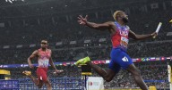 World athletics championships: Canadian men's 4x100-metre relay team wins silver