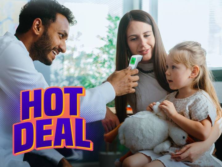 Amazon's bestselling forehead thermometer is 20% off with a clippable coupon