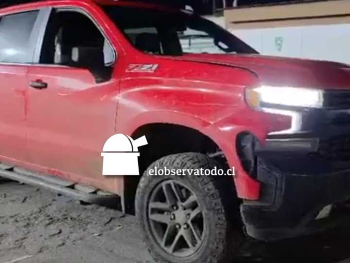 En La Serena estaba camioneta Chevrolet Silverado robada en Temuco