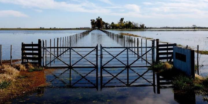 El campo reclama por la falta de obras para el sector en los últimos 40 años y hay alerta por las inundaciones
