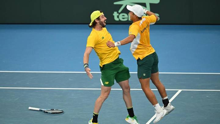 Tennis 
                                          Premium
                                        Fighting Thompson, Hijikata keep Australia in Davis Cup