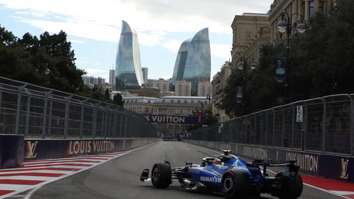 Carlos Sainz y Piastri salen felices de Bakú