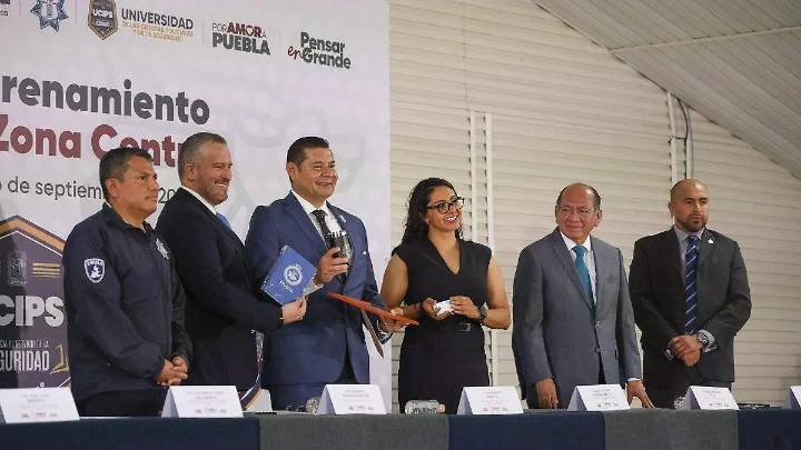 Puebla, sede de reentrenamiento internacional para cuerpos de seguridad