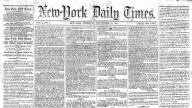 Today in History: First edition of The New York Times published