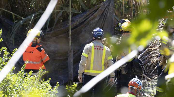 Atopan o segundo cadáver da riada que arrastrou un pai e o seu fillo en Cataluña