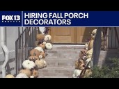 Fall porch decorators grow in popularity