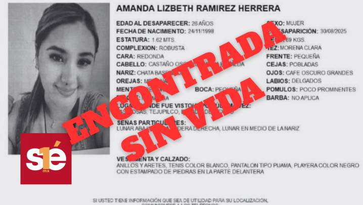 Hallan sin vida a joven desaparecida en Tejupilco; buscan a su novio