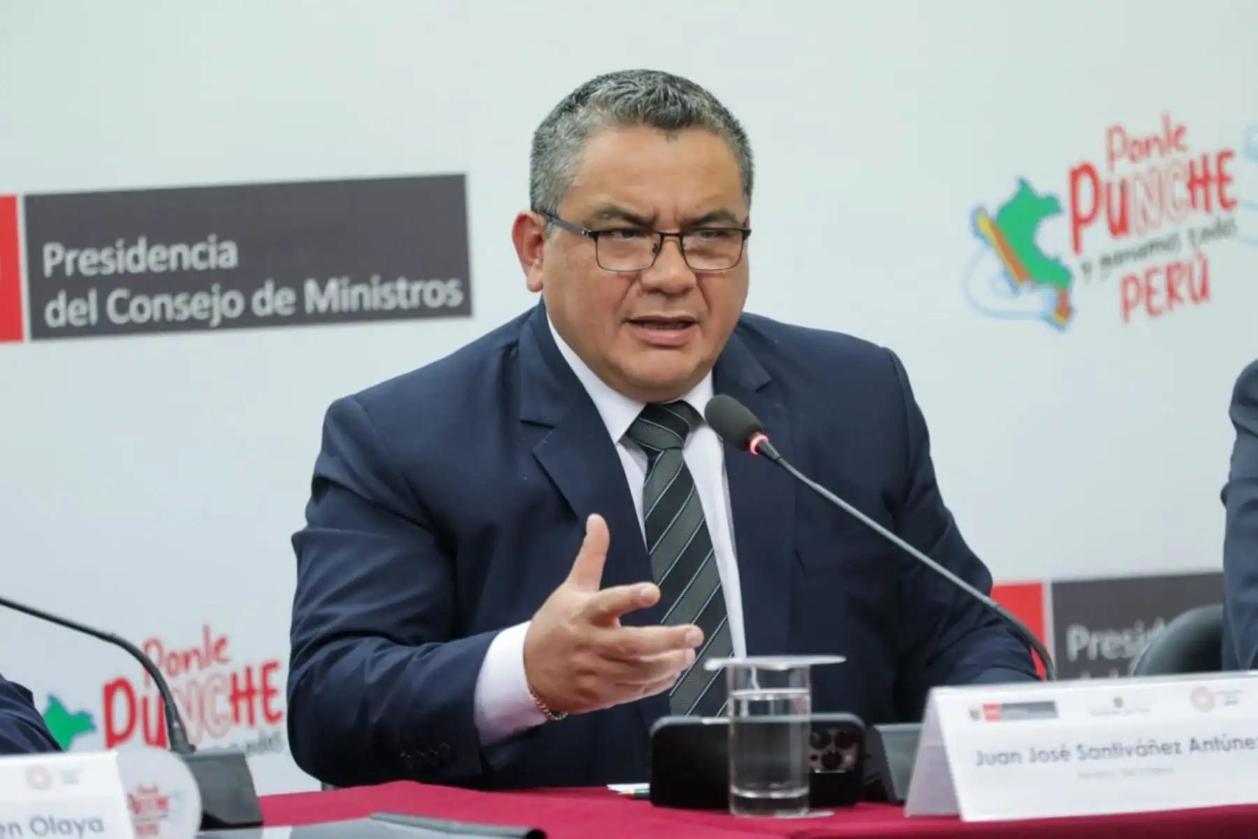Santiváñez: Inpe otorgó viabilidad al penal El Frontón tras reformulación de informe