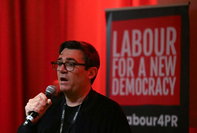 Andy Burnham says he will have to be ‘wrenched’ out of Manchester amid leadership rumours
