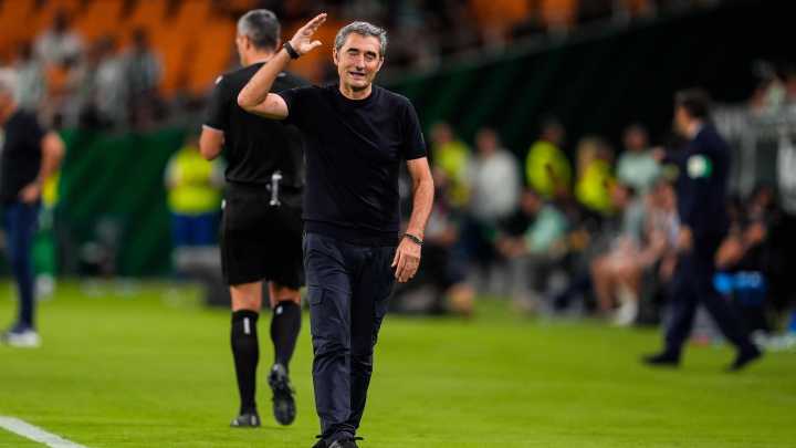 Ernesto Valverde y Padilla, sancionados con cuatro y tres partidos por los incidentes en La Cartuja
