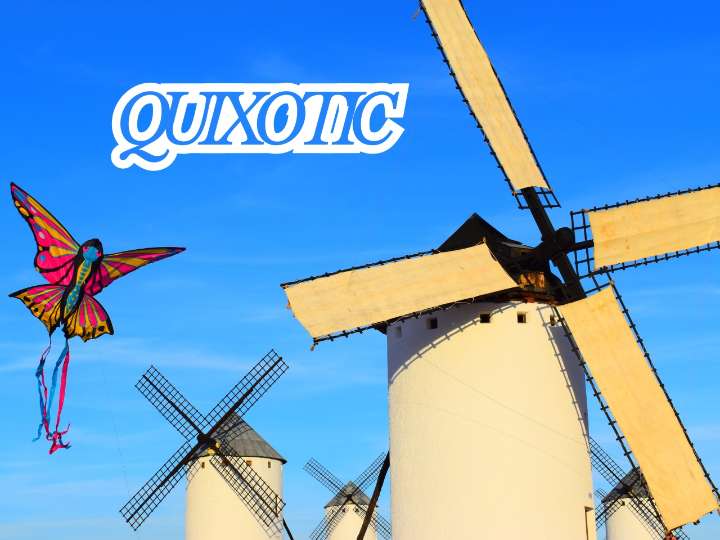 Today’s word of the day for Sept. 26, 2025 is 'quixotic'