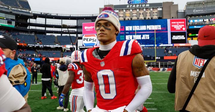 Patriots downgrade Christian Gonzalez to out on eve of Steelers matchup