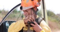 Un incendio forestal en Valdebótoa obliga a movilizar un amplio dispositivo