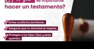 Invitan a aprovechar últimos días del mes del testamento