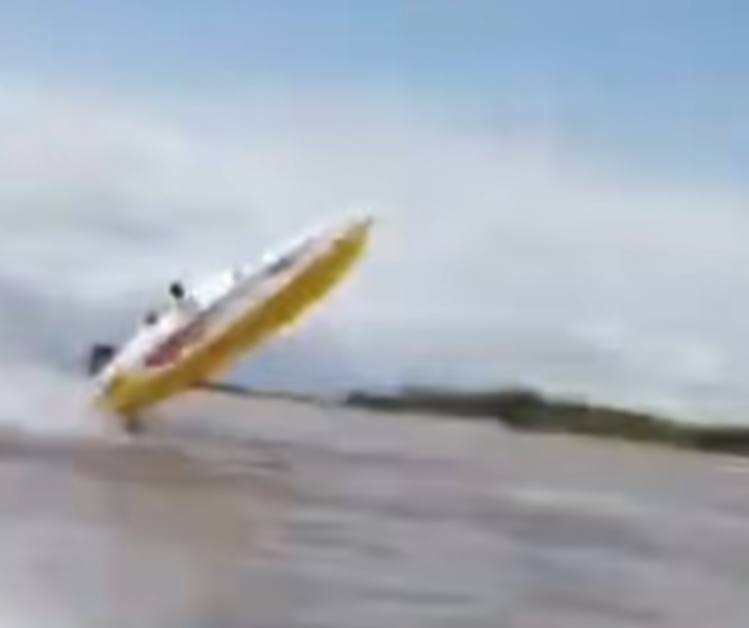 Lancha sufre incidente durante rally “Nuestros Ríos Son Navegables 2025”