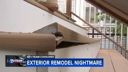 Chicago couple says dream exterior remodel of Roscoe Village home by Cobblestone Remodeling turned into construction nightmare