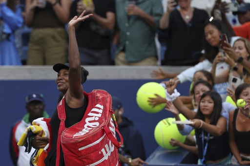 Venus Williams' US Open ends with a loss in the women's doubles quarterfinals to Taylor Townsend
