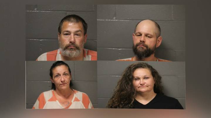 Camden County narcotics search results in four arrests