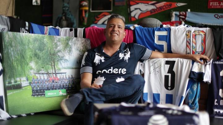 "Ser rayado es mi vida": Israyado, el aficionado que convirtió su pasión en arte