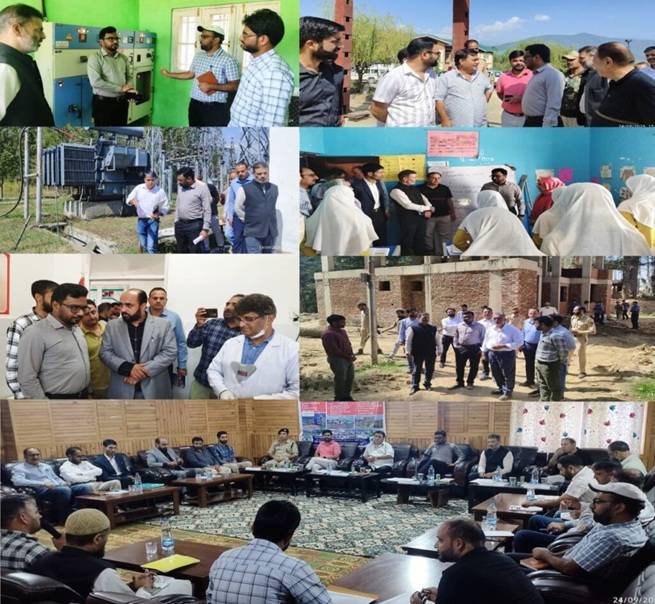 DC Kupwara conducts surprise visit