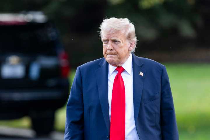 Trump dice que está "realmente preocupado" por EE.UU. tras el asesinato de Charlie Kirk